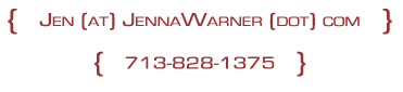 jenna warner contact